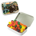 Large White Mint Tin w/ Jelly Bean